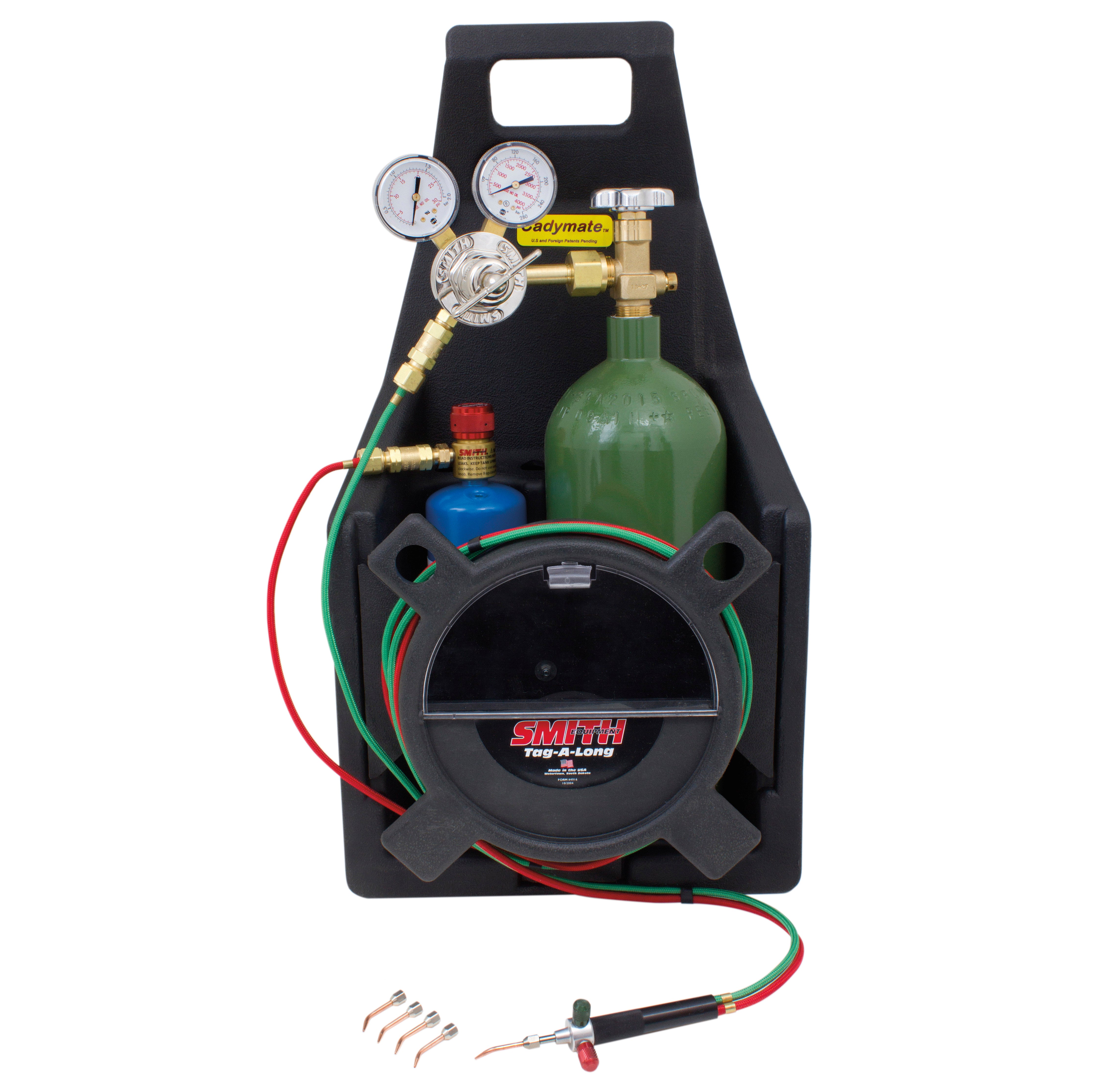 Baker's Gas Smith Little Torch Caddy Outfit w/ Preset Fuel Regulators - 23-1010P