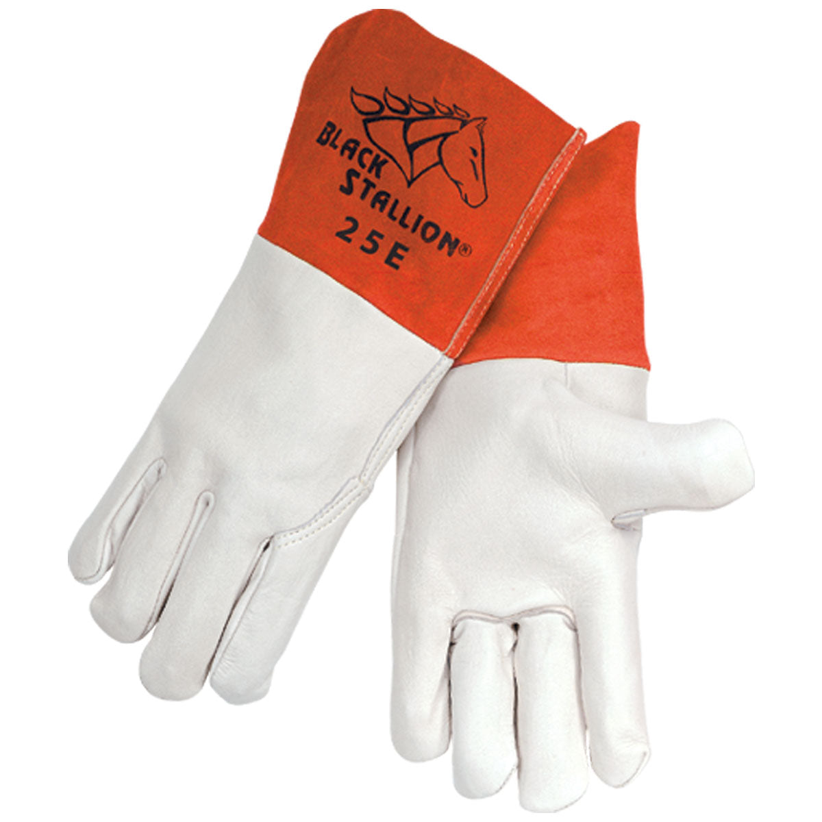 Baker's Gas Black Stallion Grain Cowhide MIG Glove - 25E