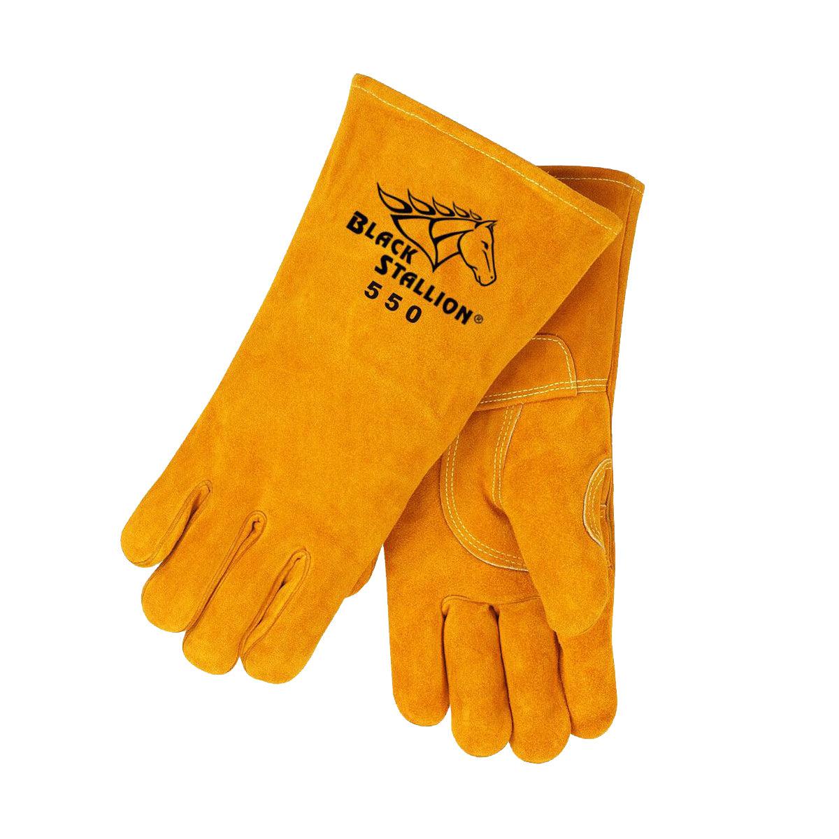 Black Stallion Cowhide Stick Welding Gloves