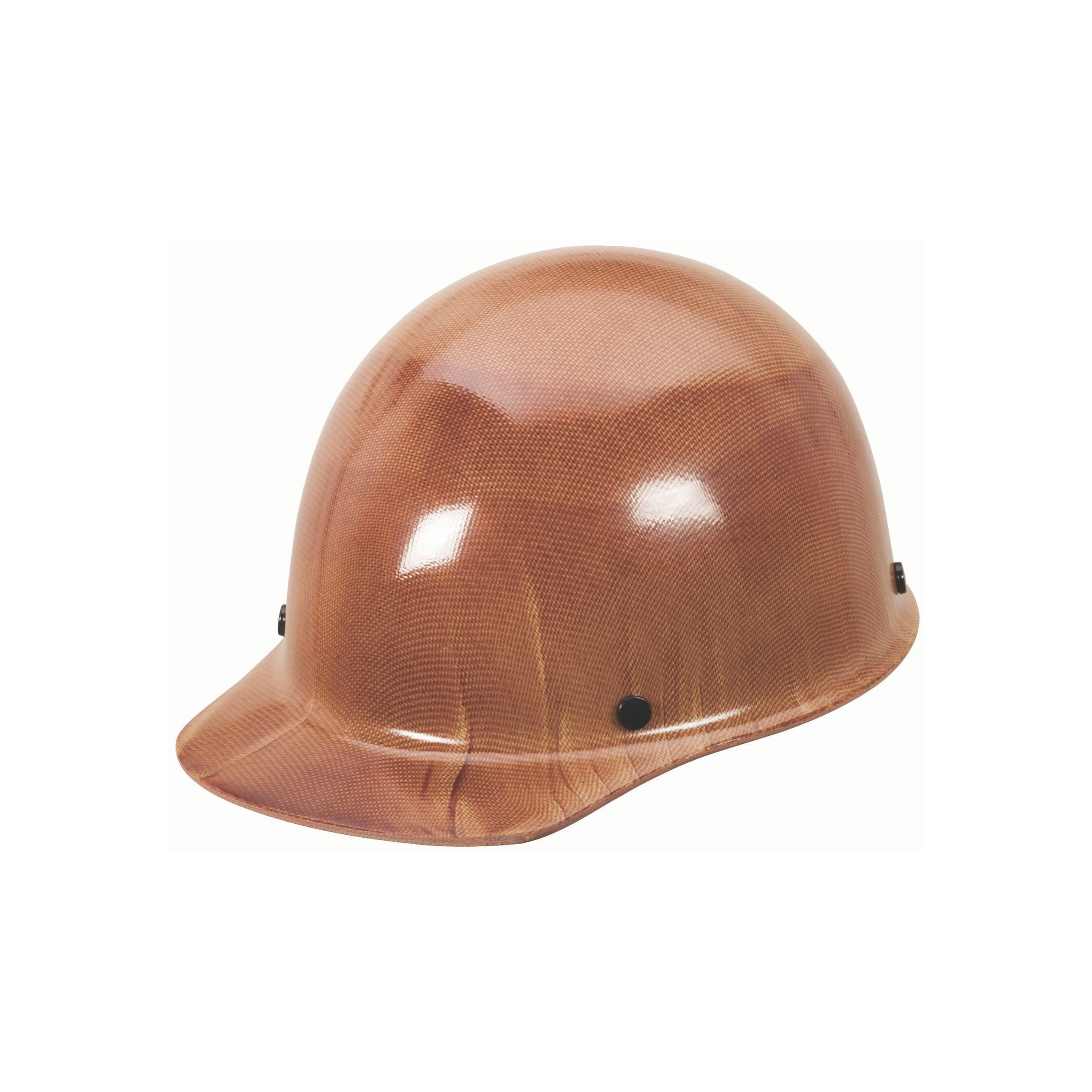 MSA Skullgard Natural Tan Hard Hat w/ Staz-On Suspension, Large - 82018