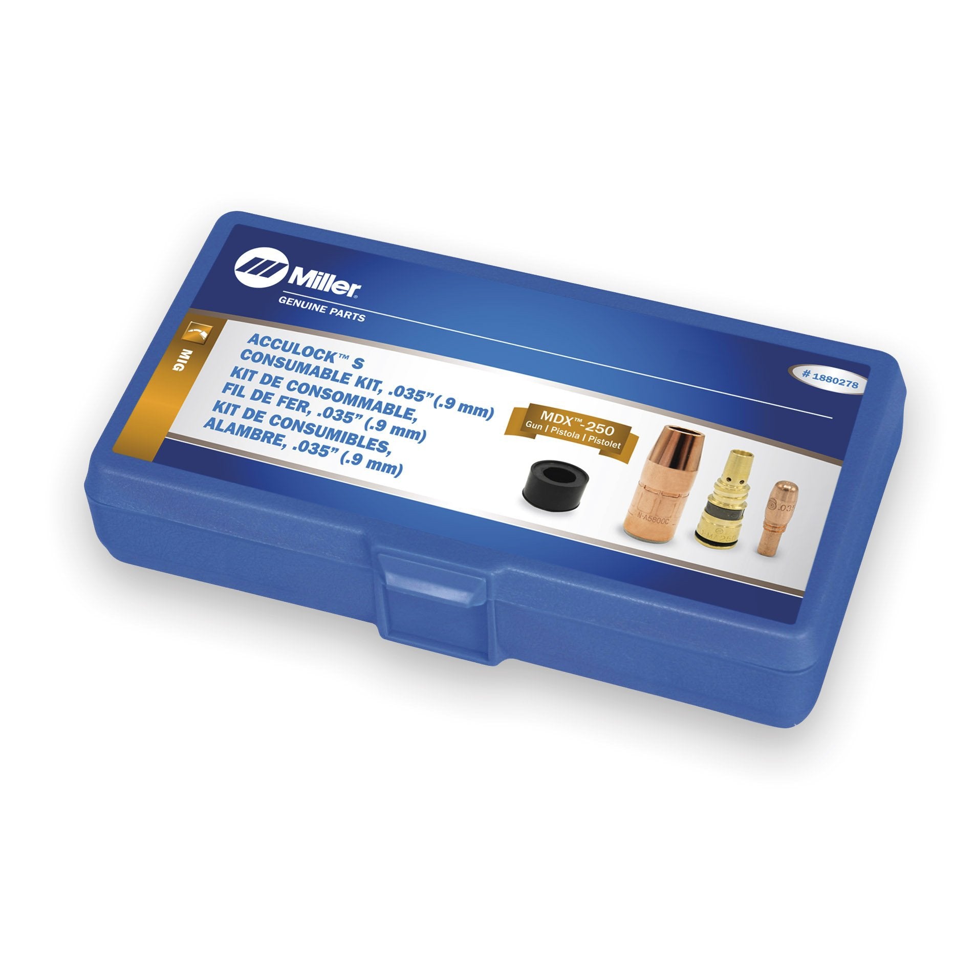 Miller AccuLock S MDX-250 MIG Consumable Kit