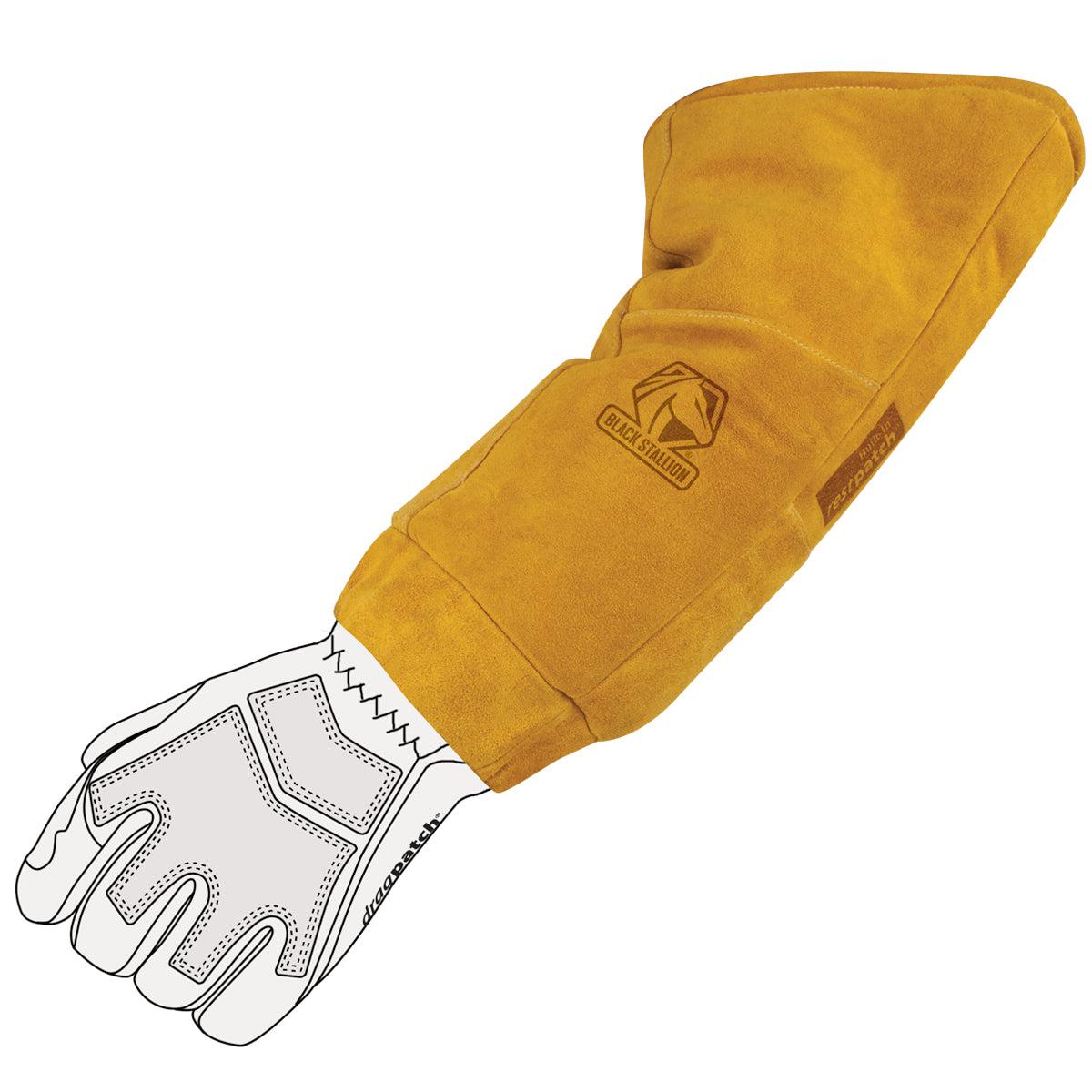 Baker's Gas Black Stallion Welding Glove Extender Sleeve - BX-EXT