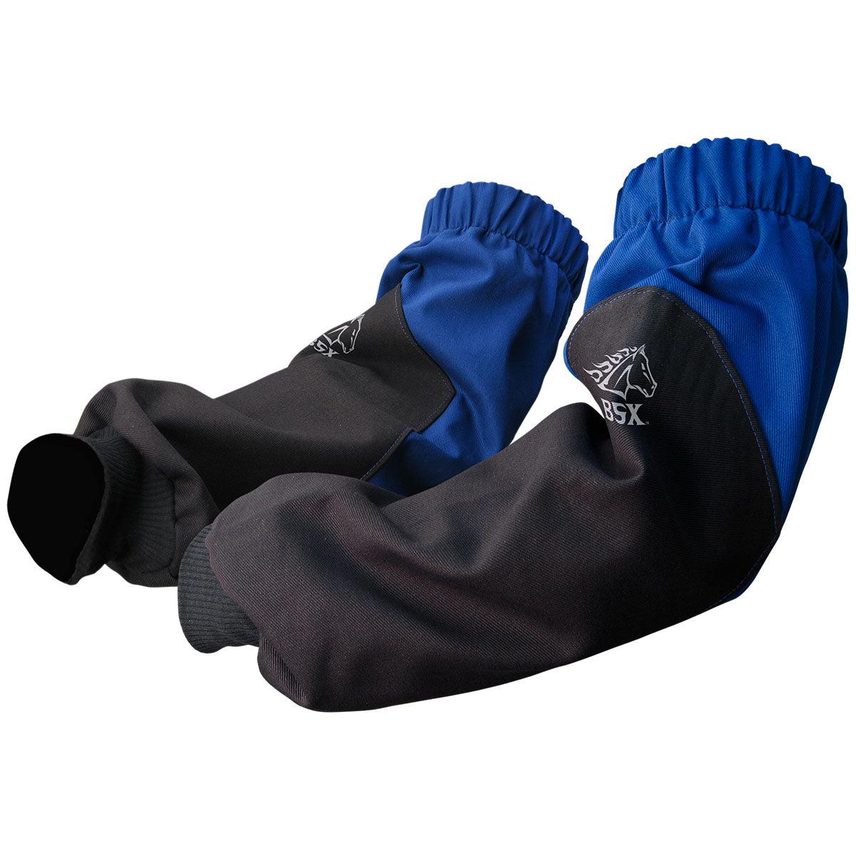 Baker's Gas BSX Reinforced FR Sleeves - Royal Blue/Black - BX9-19S-RB