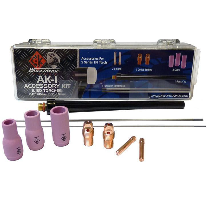 Baker's Gas CK Worldwide 2 Series TIG Torch Accessory Kit, Small - AK-1