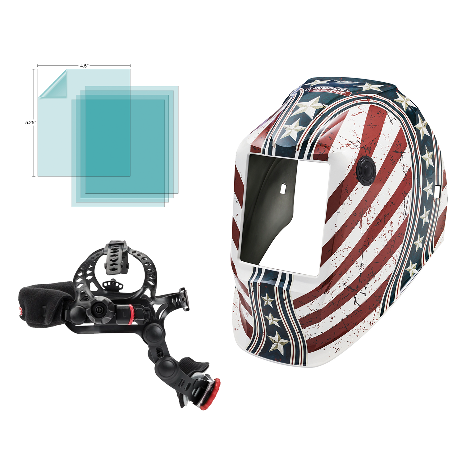 Baker's Gas Lincoln Viking 2450 / 3350 Helmet Refresher Bundle