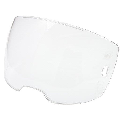 ESAB Heavy Duty Sentinel A60 Clear Front Cover Lens, 2/pk - 0700600882 showing a transparent protective lens cover