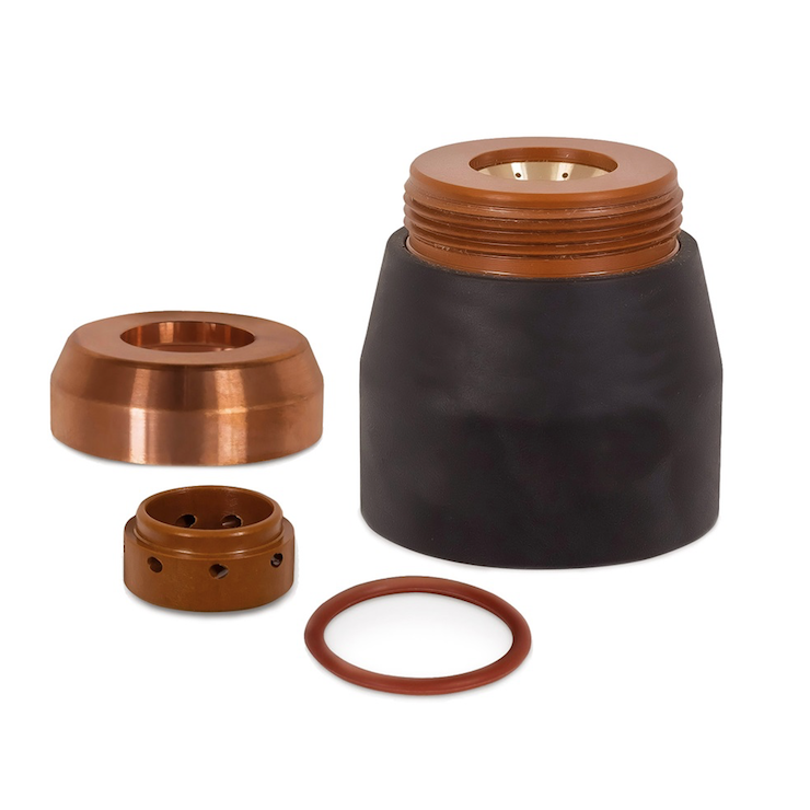 Hobart Cup, Swirl Ring, O-Ring, Deflector Kit for XT30R and XT40R Plasma Torches - 770793