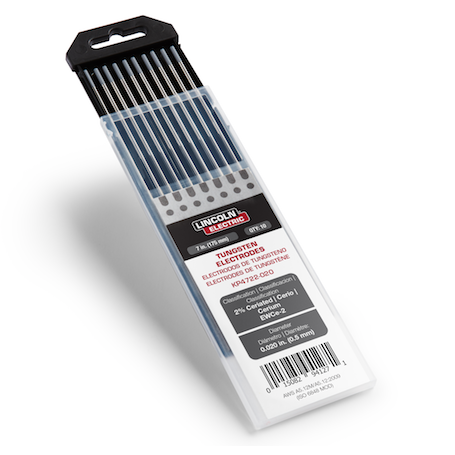 Baker's Gas Lincoln 2% Ceriated Premium Tungsten Electrodes size .020