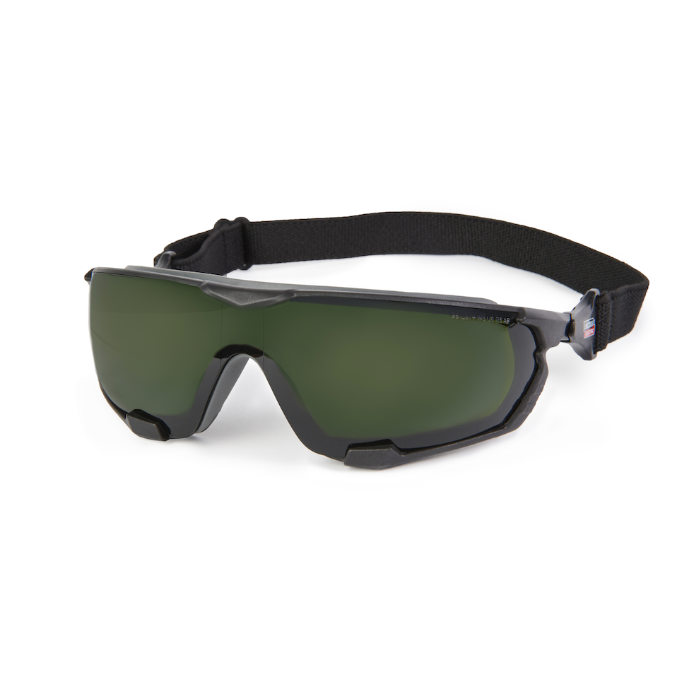 Lincoln Green Shade 5 Compact Cutting and Grinding Goggles - K4708-1 - Front View
