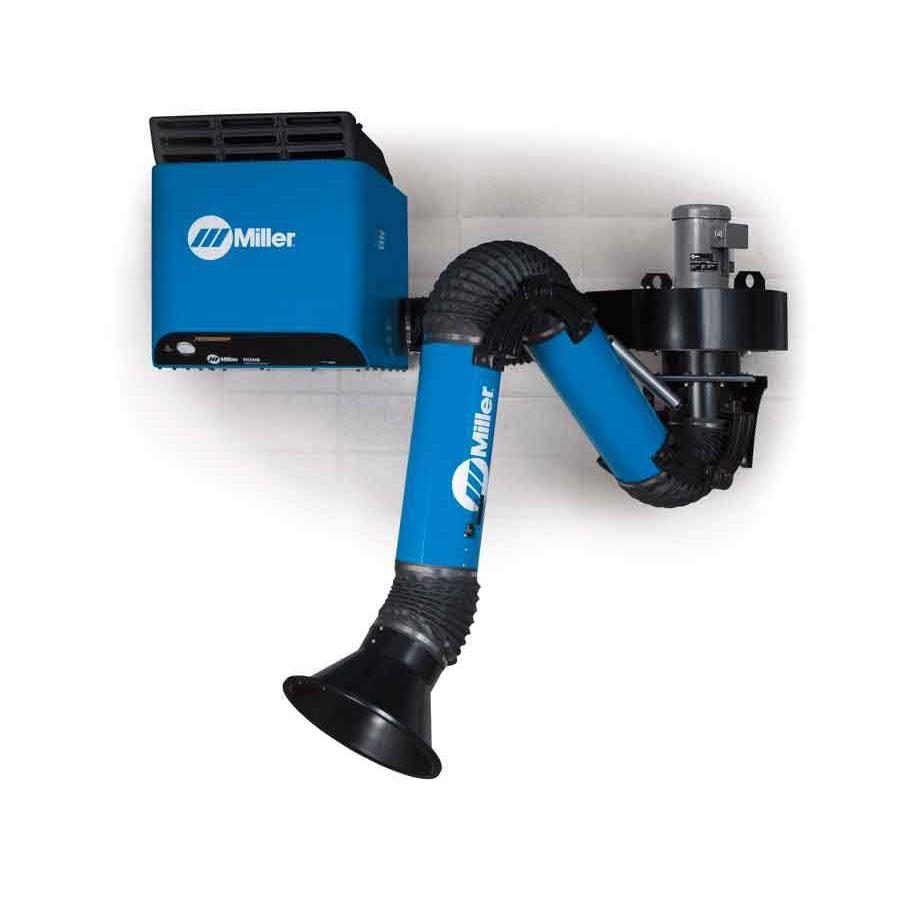 Miller Filtair SWX-D Single Arm Fume Extractor W/ 12' Standard Extraction Arm - 951515
