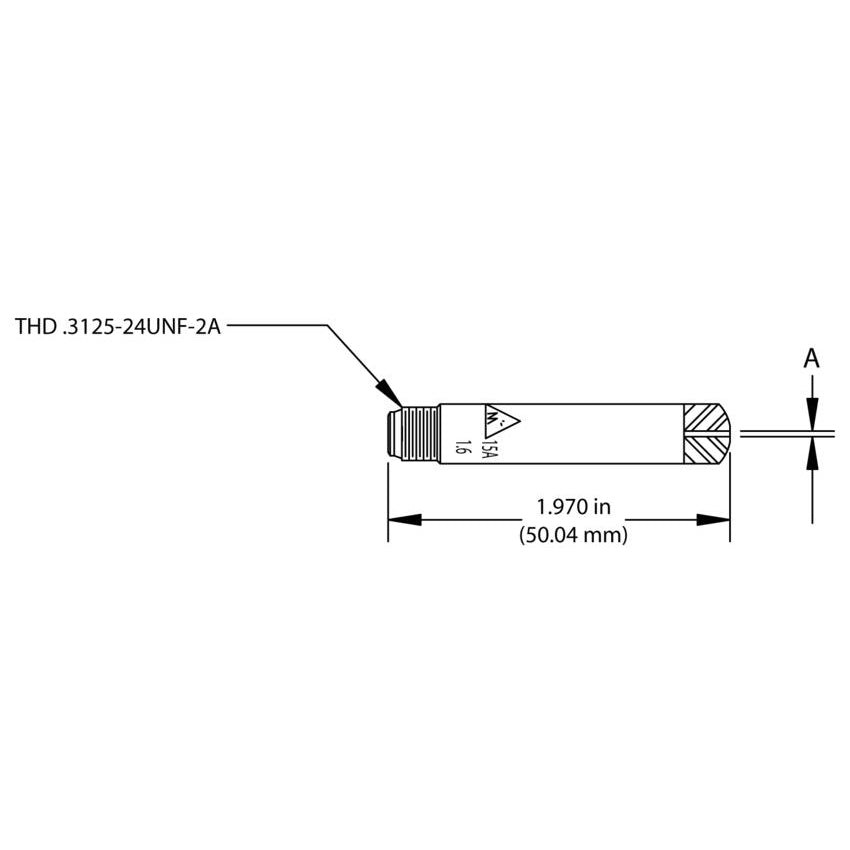 Tweco - WELDSKILL WS15H-116 CONTACT TIP (1/16) - 25 Per Pack - 1150-1234