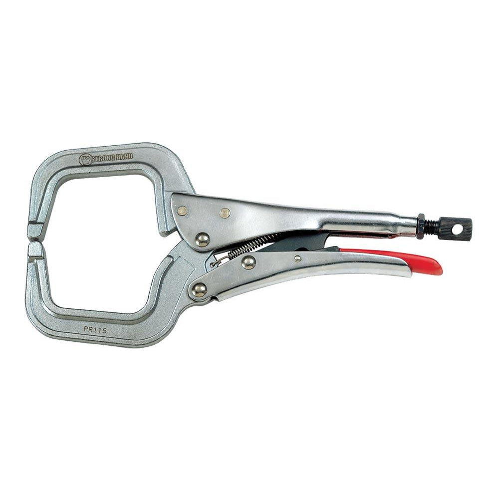 Baker's Gas Strong Hand Tools Round Tip Locking C-Clamp, 11" - PR115