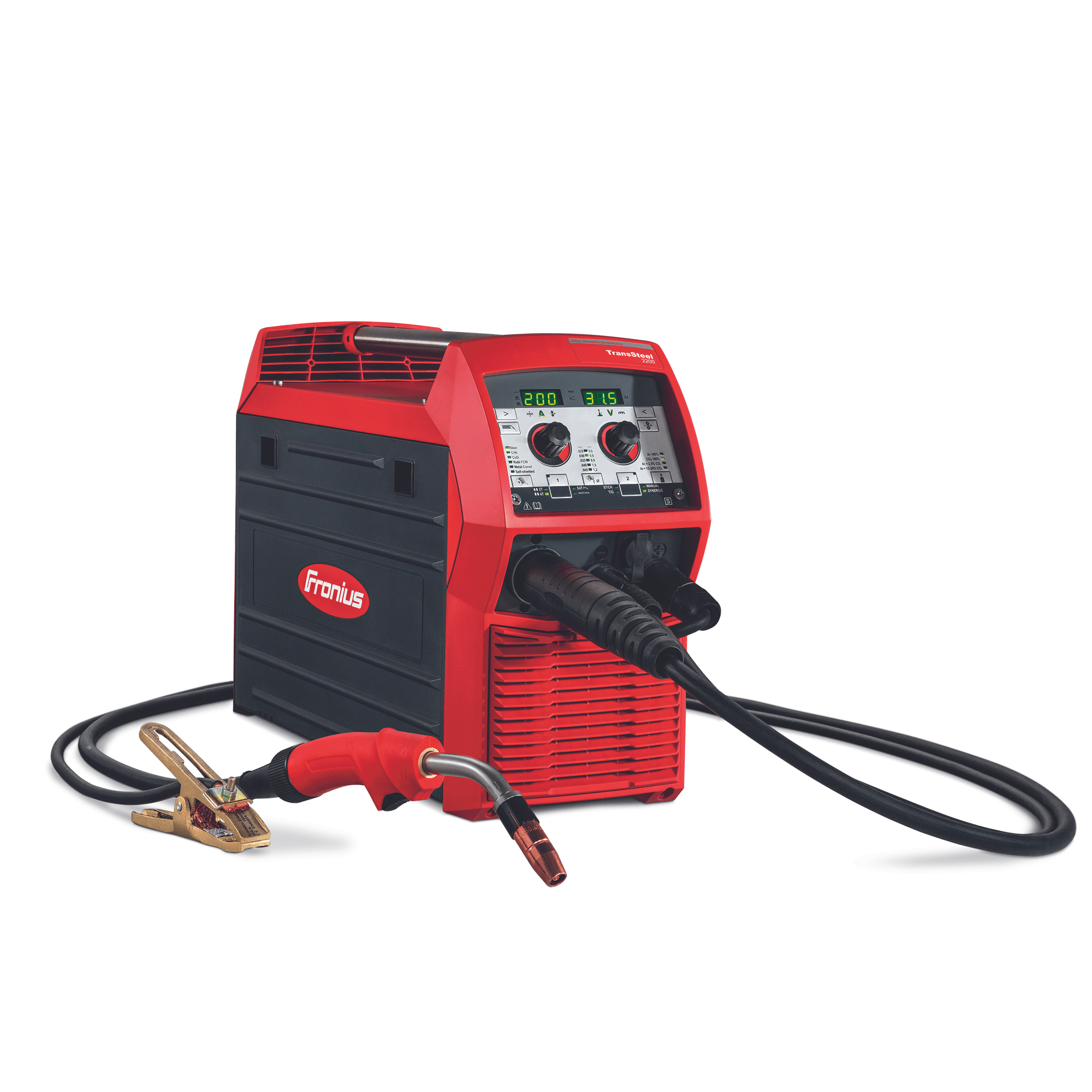 Fronius TransSteel 2200 Multiprocess Welder (MIG/Stick) - 49,0400,0033