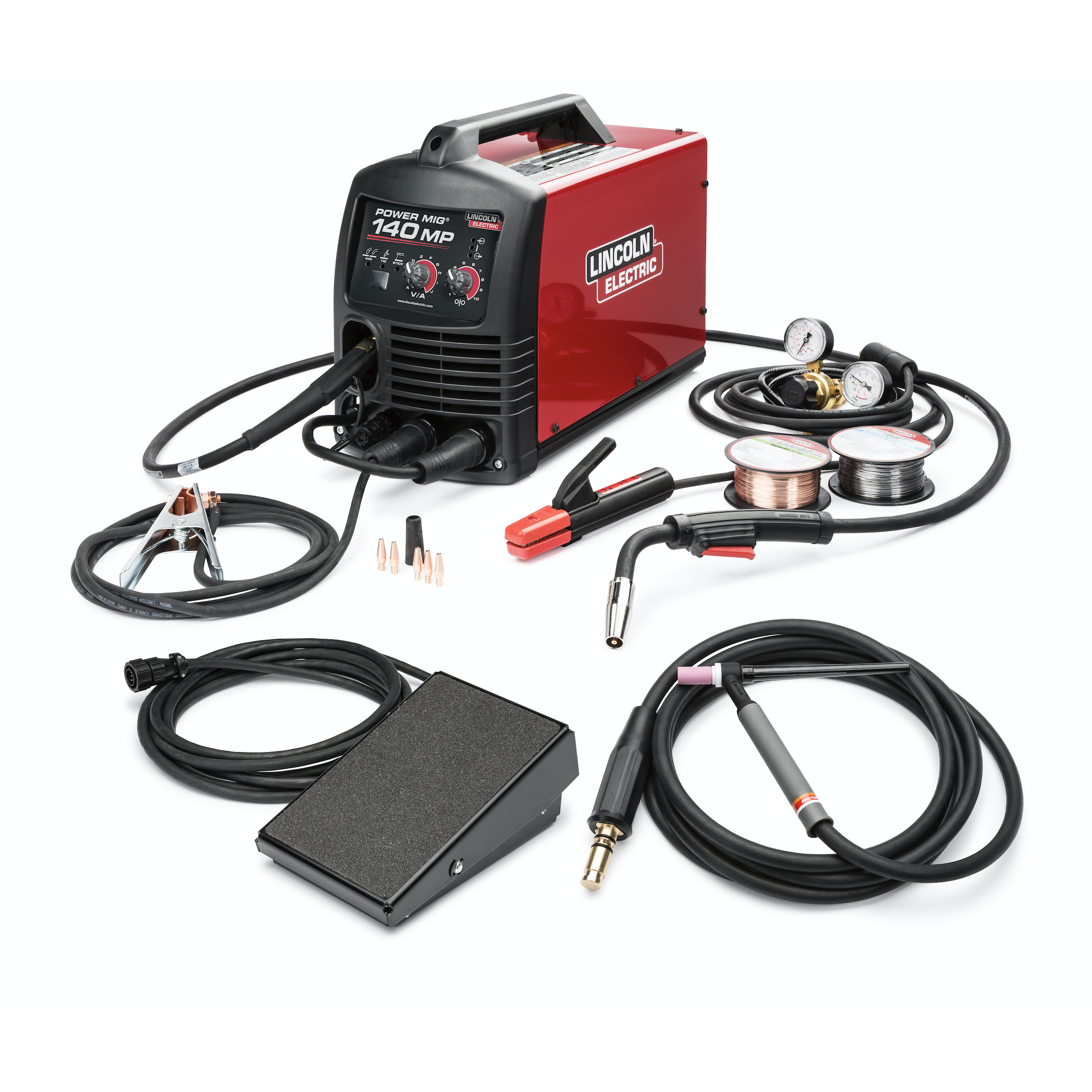 Power MIG 140MP Multi-Process Welder TIG One-Pak