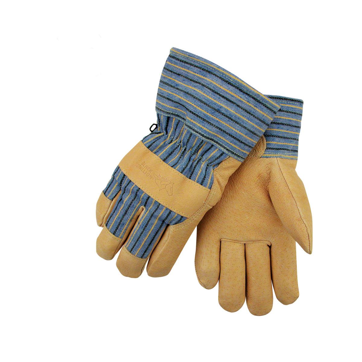 Baker's Gas Black Stallion Pigskin Multi-Blend Insulated Winter Gloves