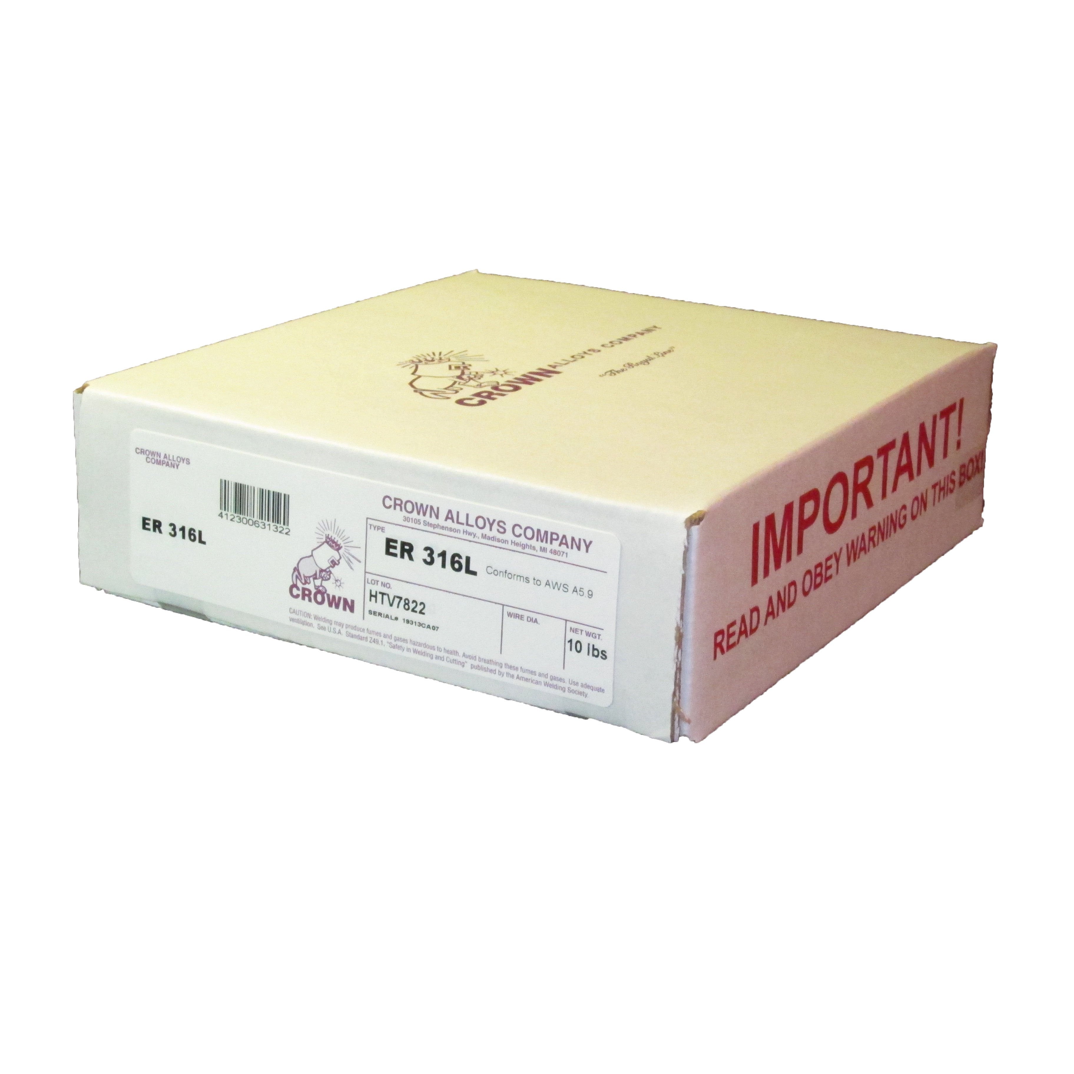 Stainless MIG wire ER316L .045 Diameter 