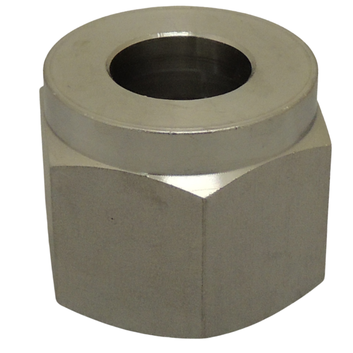 Western Steel Nut: .830"-14 NGO, RH Female, CGA-326 - SS-13-2