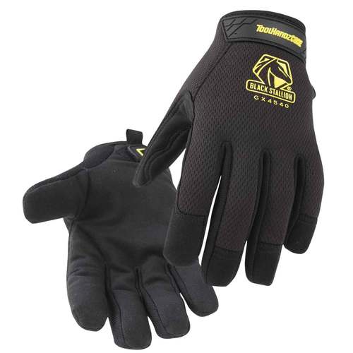 Baker's Gas Black Stallion ToolHandz Core Synthetic Leather Palm Winter Mechanic's Gloves - GW4540-BK